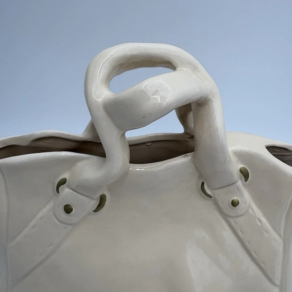 World Traveler Ceramic‎ Handbag Flower Vase Kirkland's Belltower